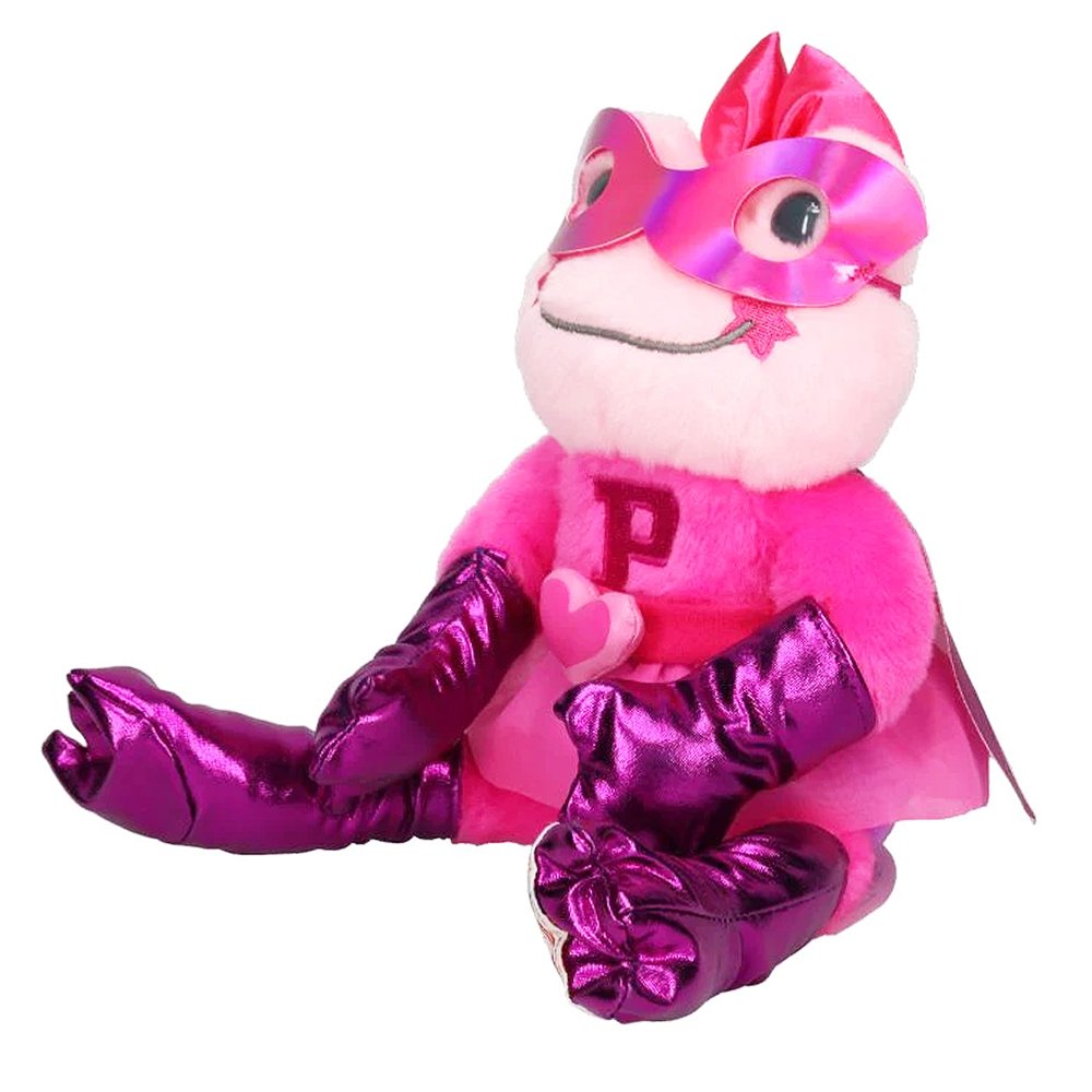 Pickles The Super Hero Frog Bean Doll 11"Plush