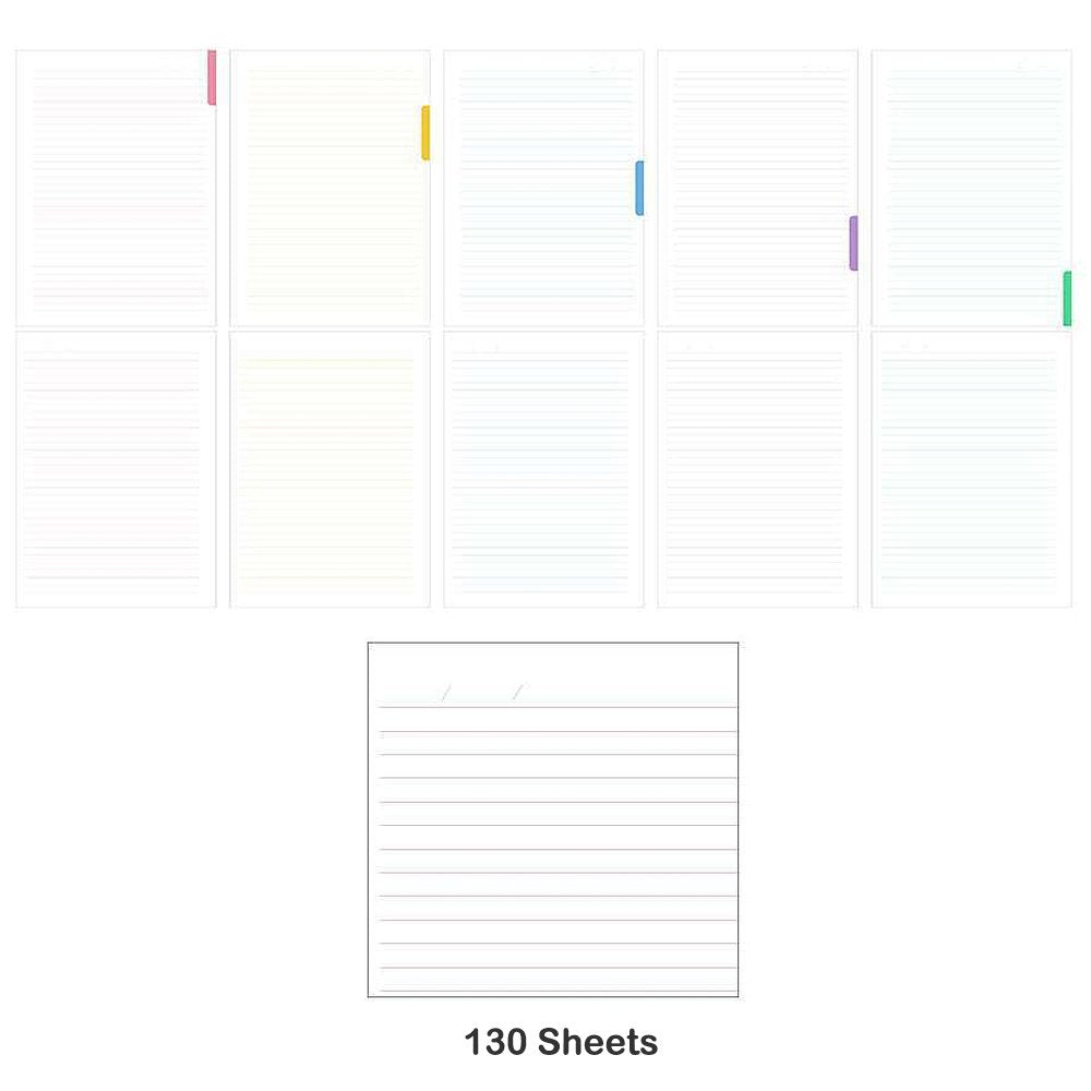 Sanrio Characters 5 Section Notebook