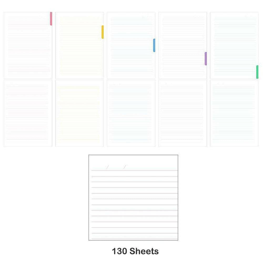 Sanrio Characters 5 Section Notebook