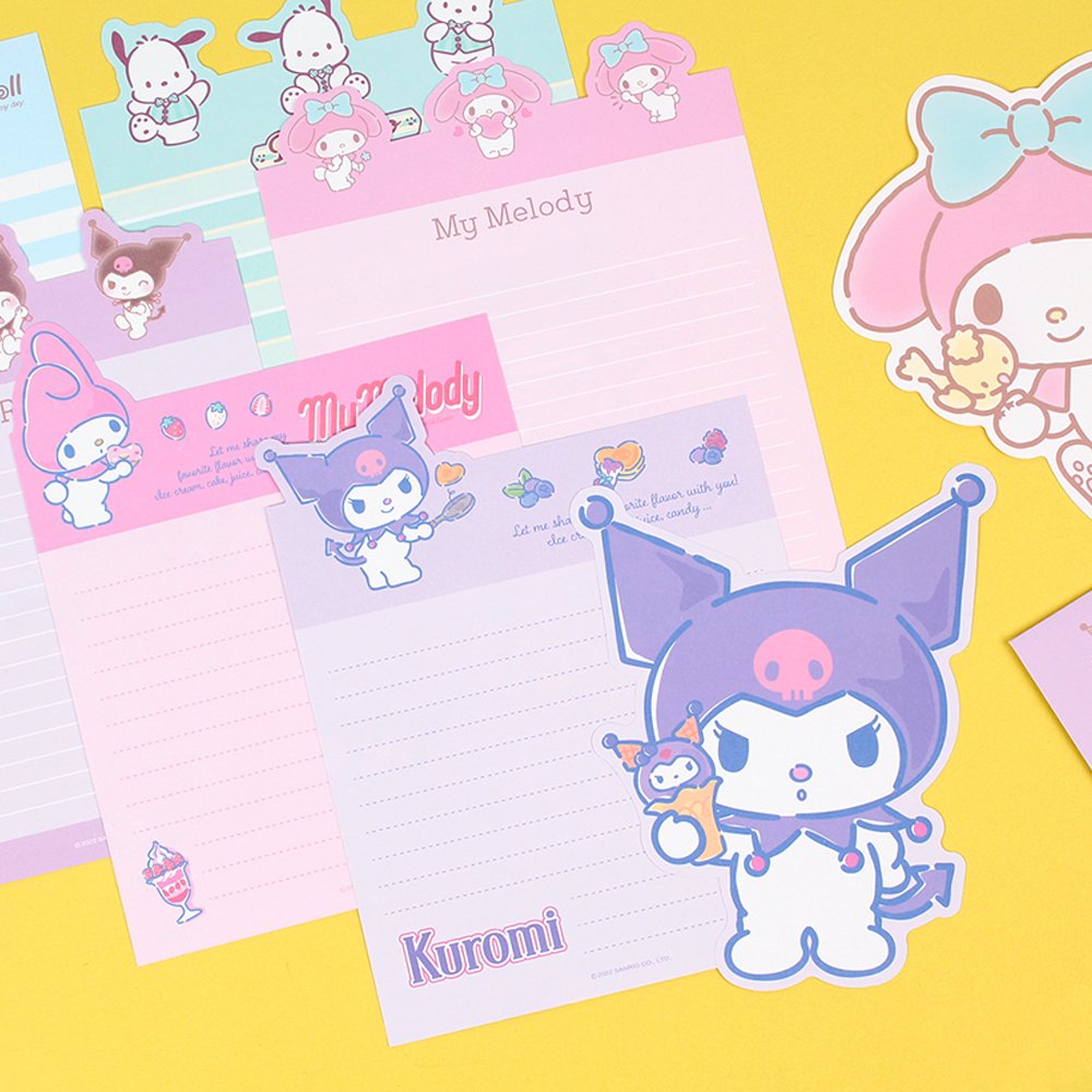 Sanrio Characters Letter Set