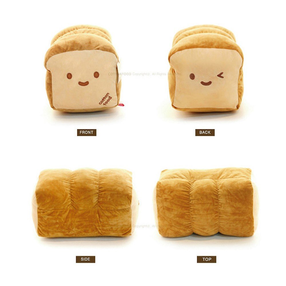 Bread 6" Plush Pillow Cushion Doll Toy