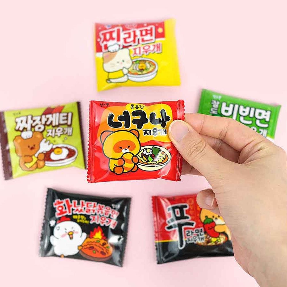 Do Not Eat Ramen Eraser