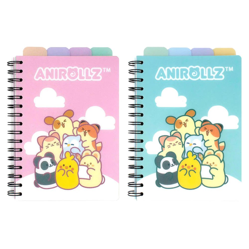 Anirollz Detachable Index Notebook