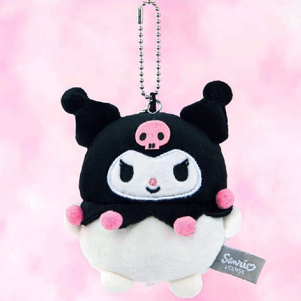 Sanrio Characters 4" Round Mochi Plush Keychain