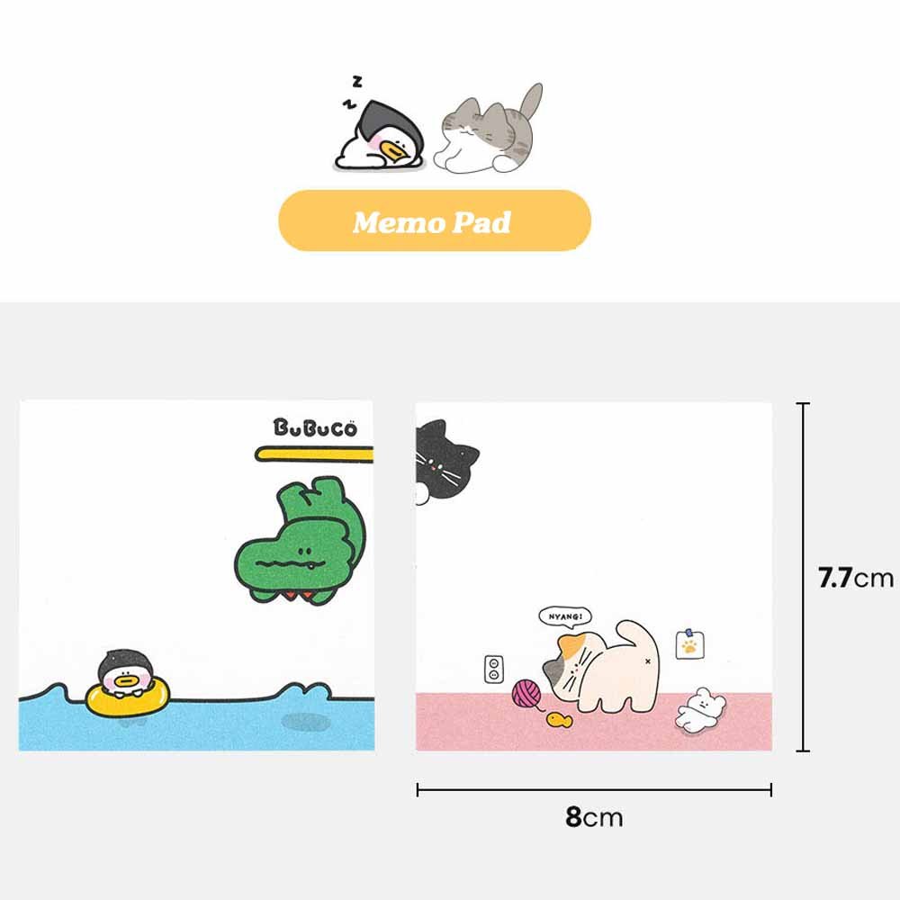 Meow Meow & Bubuco Stationery Gift Set