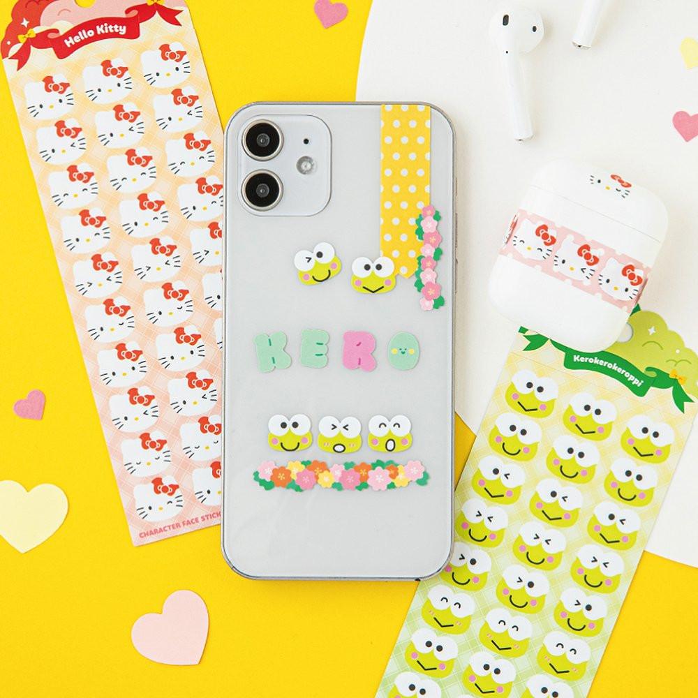 Sanrio Characters Face Sticker Sheet