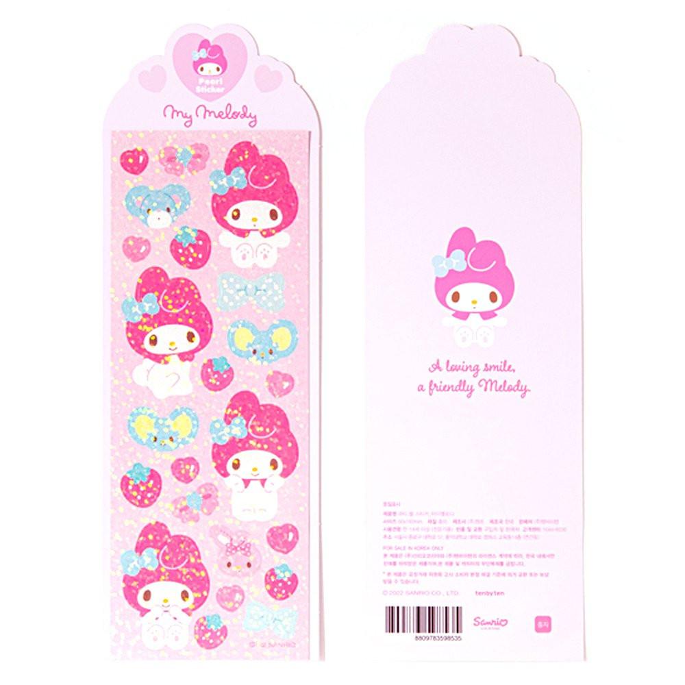 Sanrio Characters Cutie Pearl Stickers