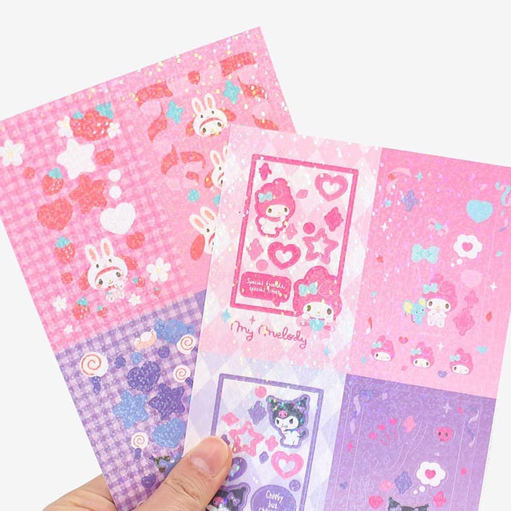 Sanrio My Melody & Kuromi Polaroid Frame Stickers