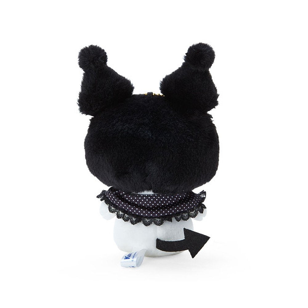 Sanrio Kuromi Girly Black Mascot Clip-On Plush