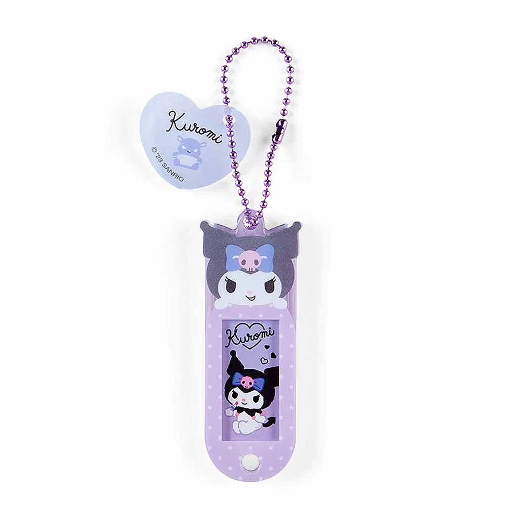 Sanrio Kuromi Name Tag Keychain
