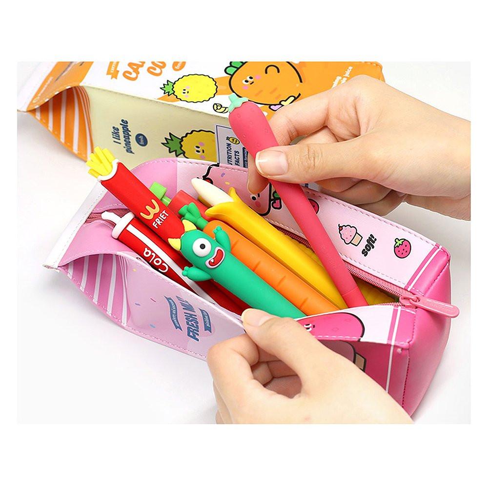 Milk Pack 8" Pencil Case