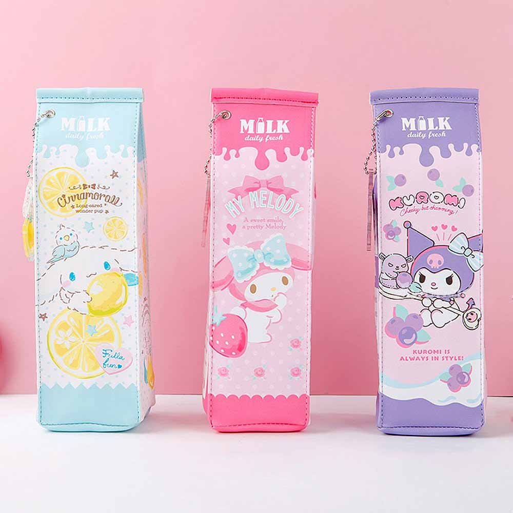 Sanrio Characters Milk Carton Pencil Pouch