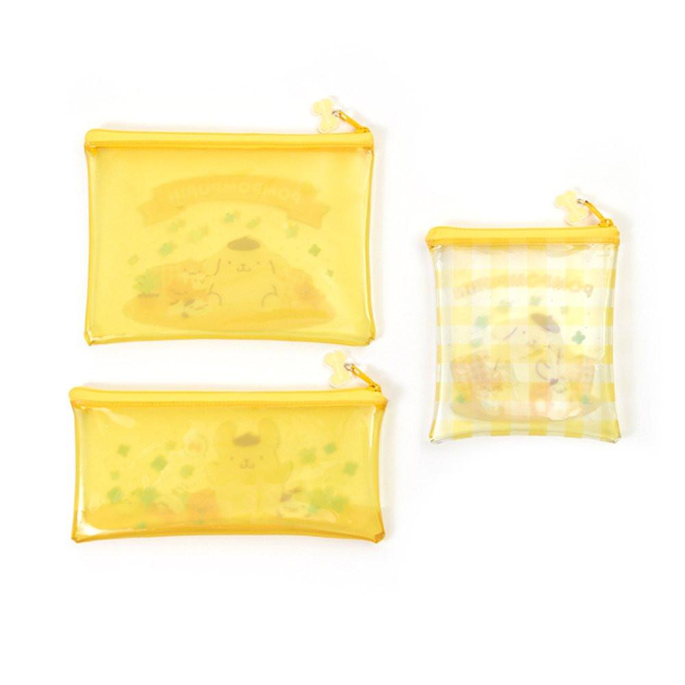 Sanrio Characters Clear Pouch 3pcs Set