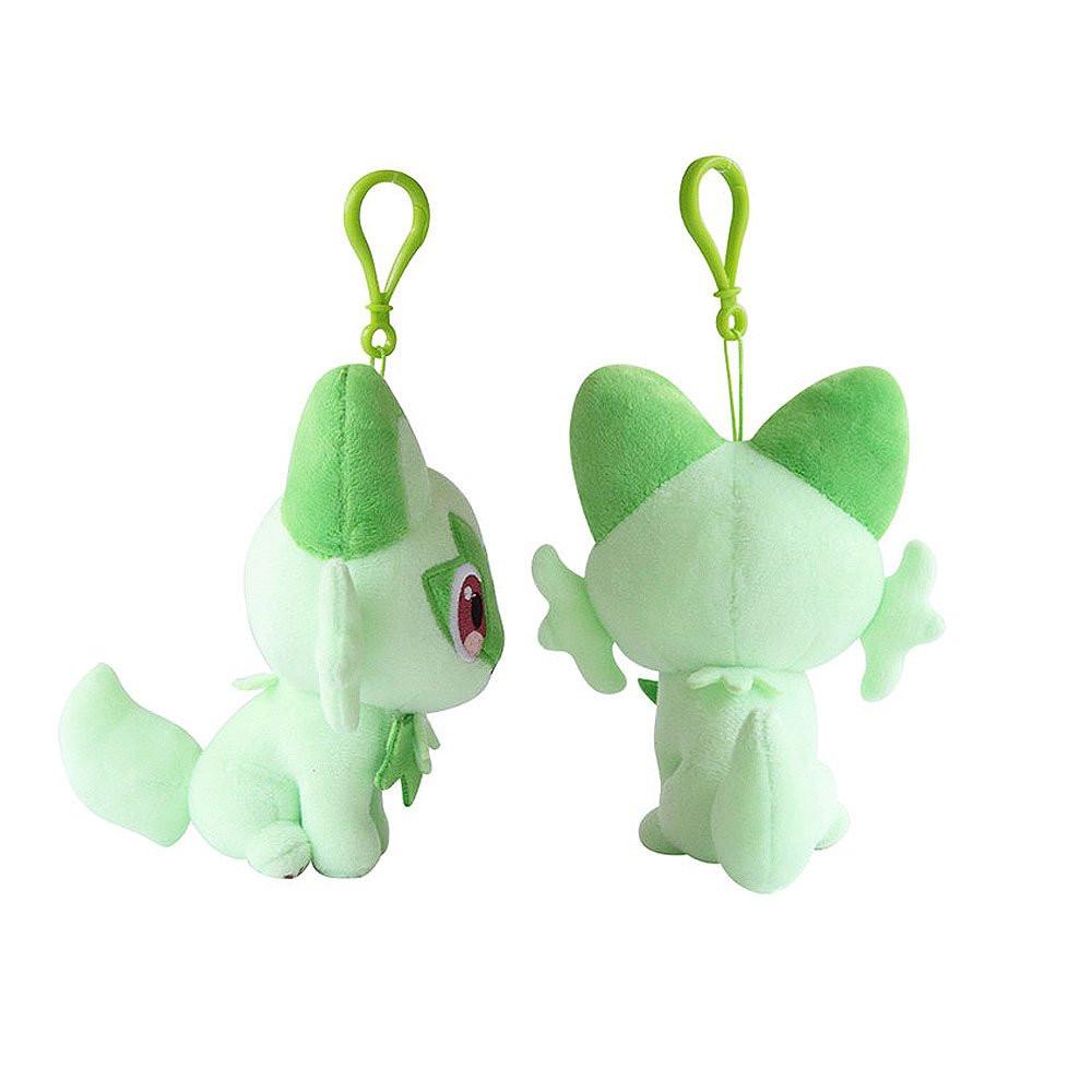 Pokemon Sprigatito Clip-On Plush