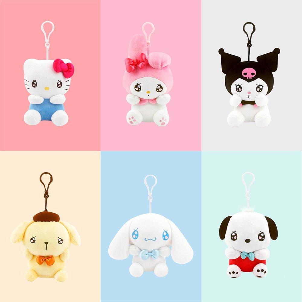 Sanrio Characters Lovers Clip-On Plush