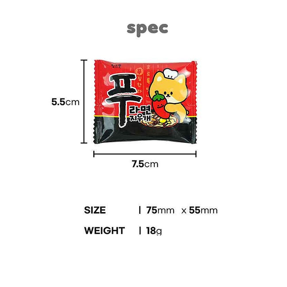 Do Not Eat Ramen Eraser