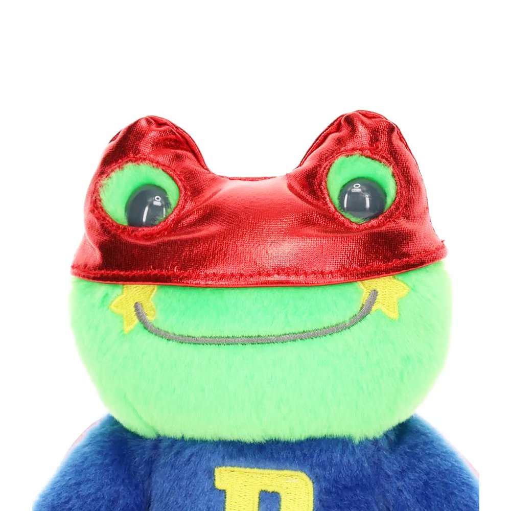 Pickles The Super Hero Frog Bean Doll 11"Plush