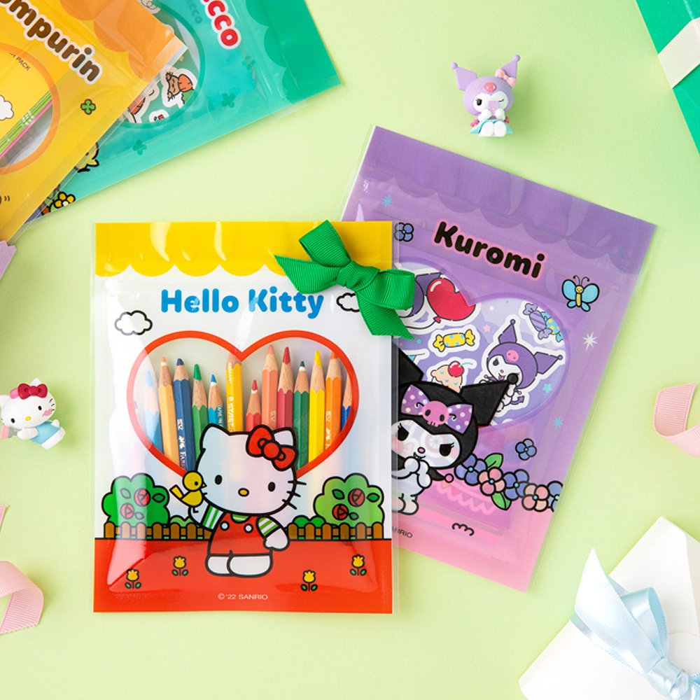 Sanrio Characters Zipper Bag Set