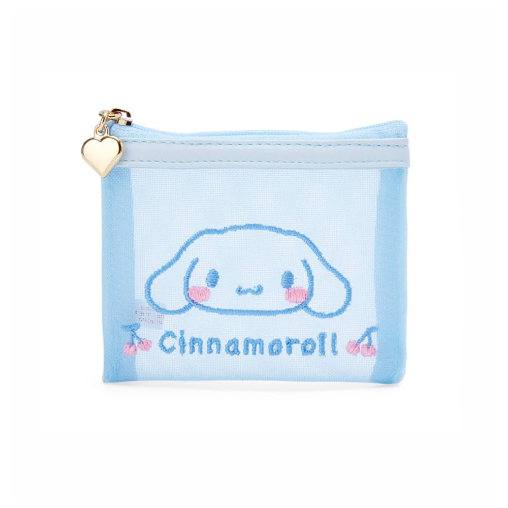 Sanrio Characters Flat Mesh Pouch