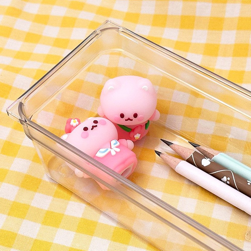 Cherry Blossom Cat Figure Pencil Sharpener