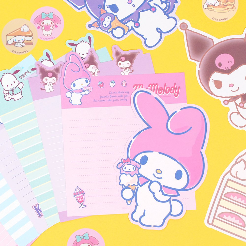 Sanrio Characters Letter Set