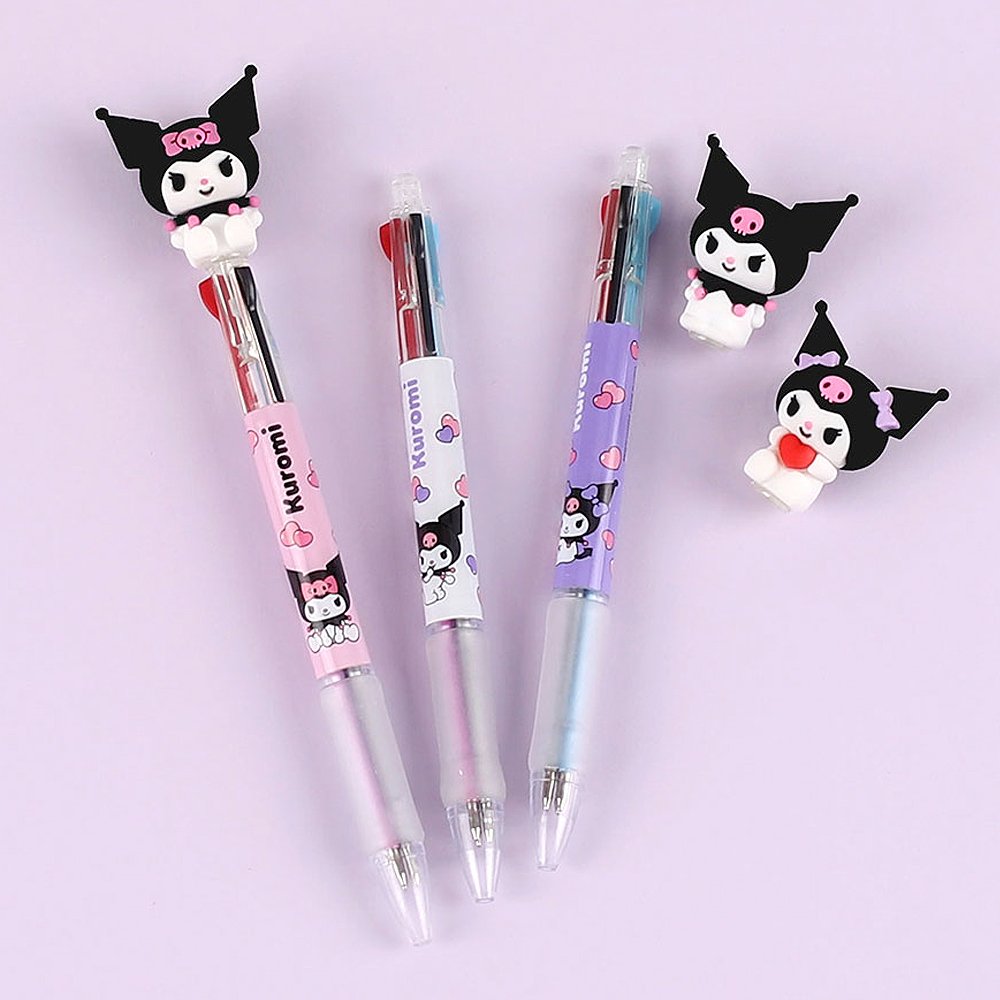 Sanrio Kuromi Figure 3-Color Pen
