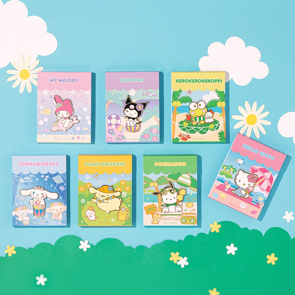 Sanrio Characters Enamel Pin
