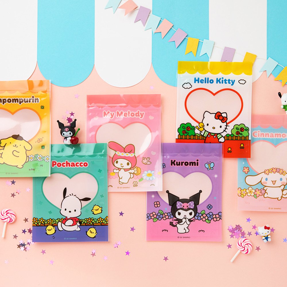 Sanrio Characters Zipper Bag Set