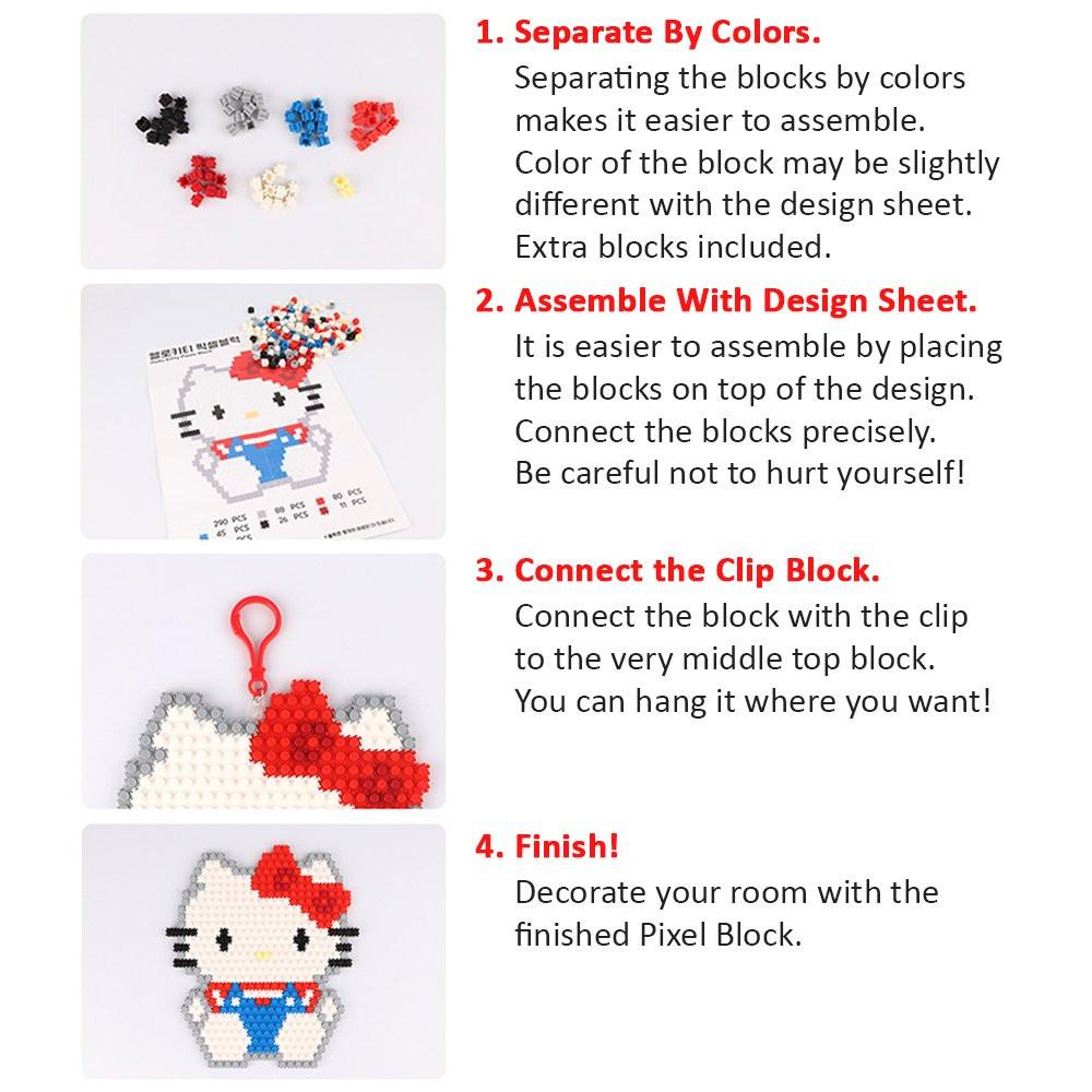 Sanrio Characters Pixel Block