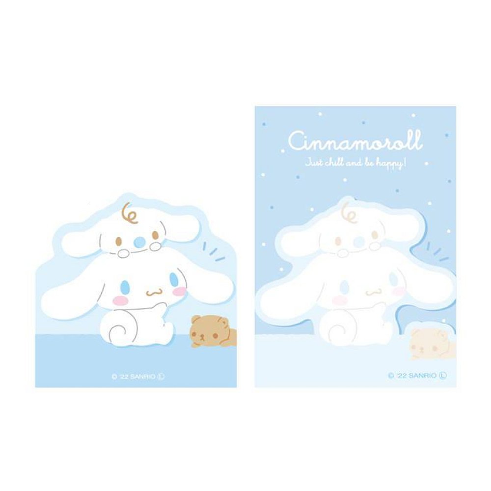 Sanrio Characters Die-Cut Mini Memo Pad