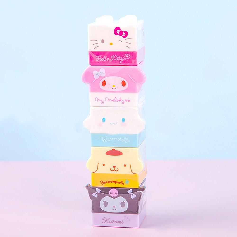 Sanrio Characters Block Figure Stamp