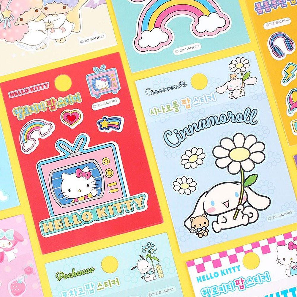 Sanrio Characters Pop Sticker Set