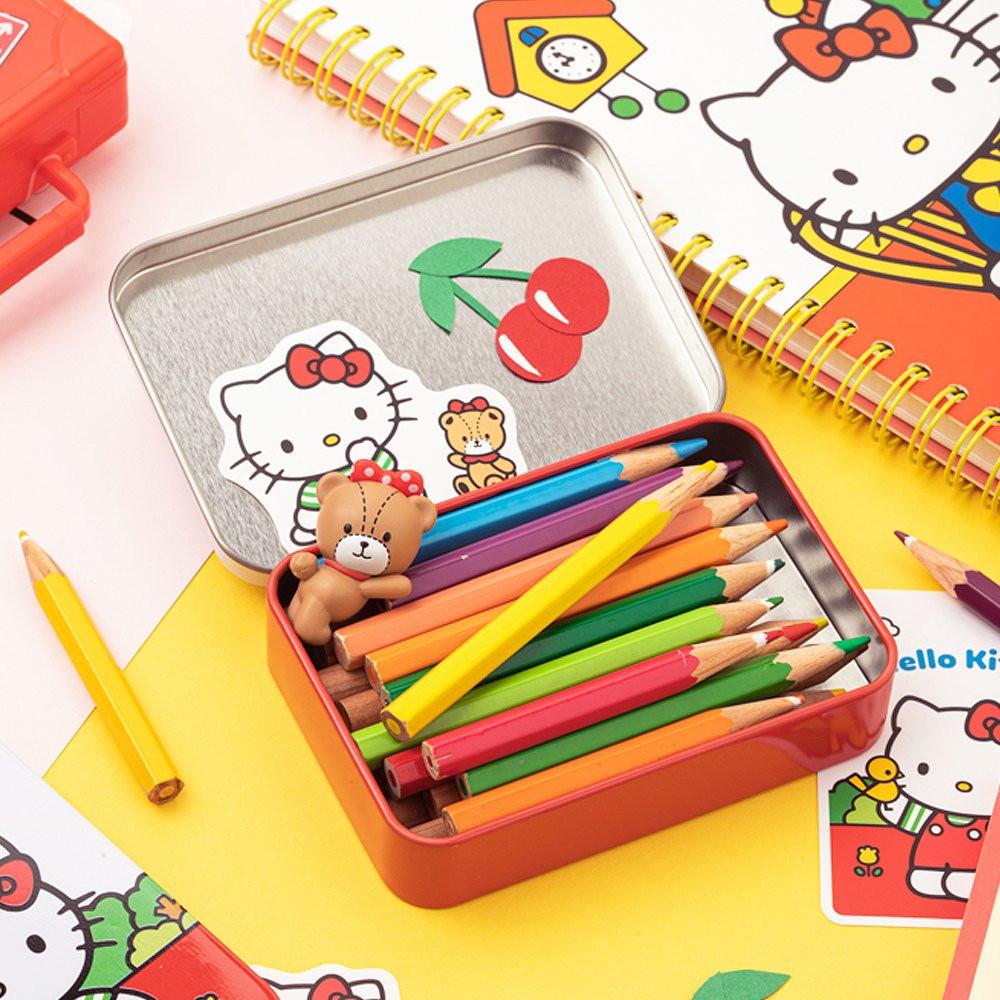 Sanrio Characters Tin Case Sticker Set