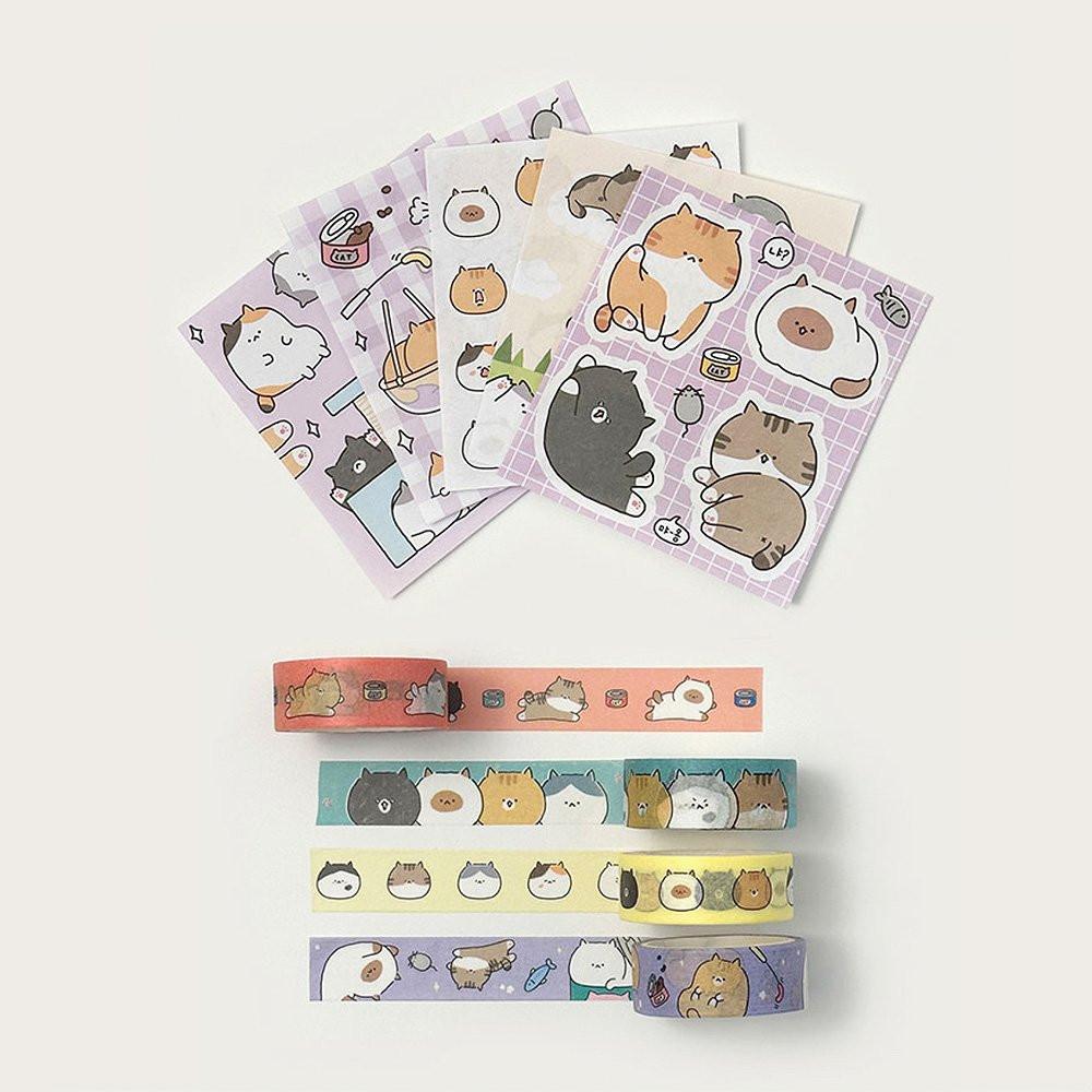 Soondeok Washi Tape & Sticker Set