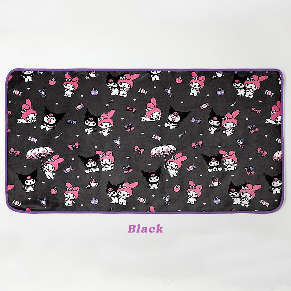 Sanrio Characters Snap Button Warm Throw Blanket