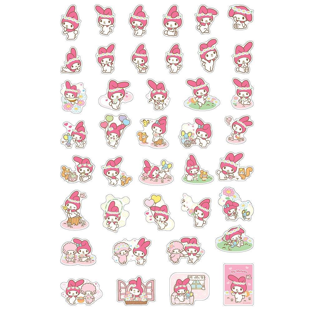 Sanrio Characters Tin Case Sticker Set