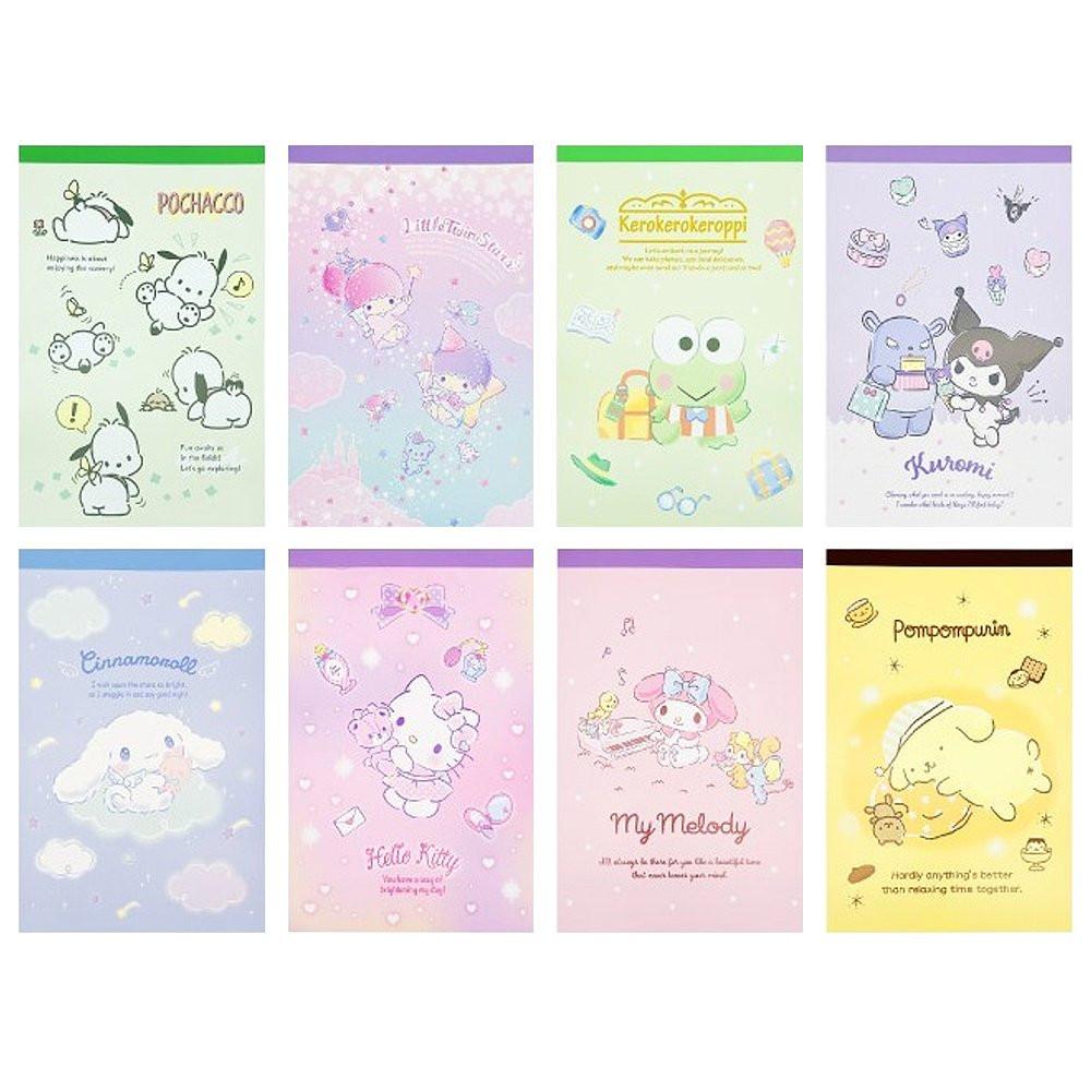 Sanrio Characters Assorted Letter Pad Set