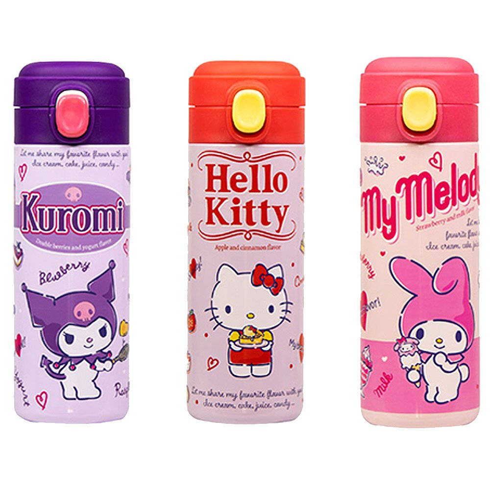 Sanrio Characters 400ml One Touch Stainless Steel Tumbler