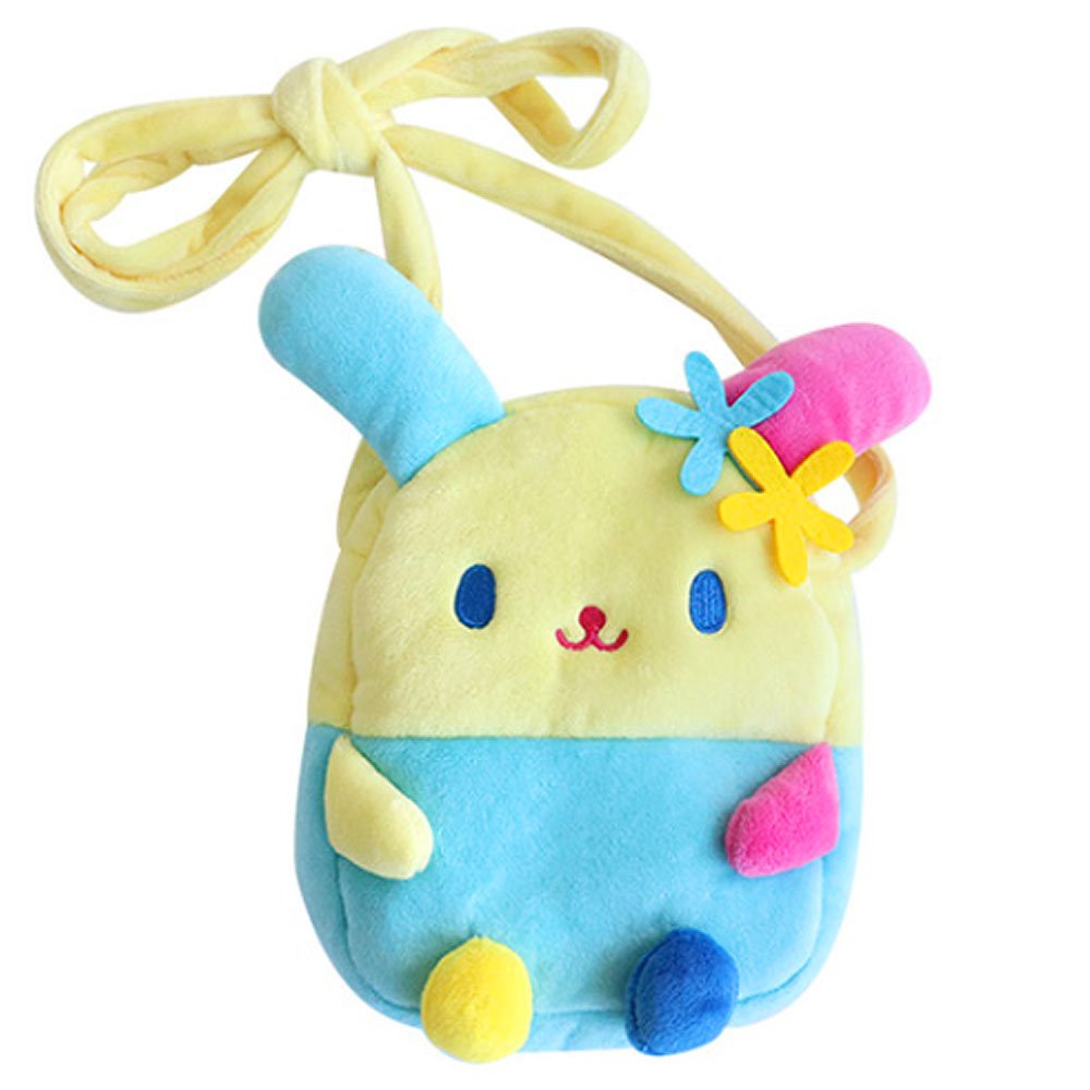 Sanrio plush pouch crossbody bag, Sanrio plush pouch shoulder bag, Sanrio stuffed animal pouch bag, Sanrio My Sweet Piano plush pouch, Sanrio Charmmy Kitty plush pouch, Sanrio Cogimyun plush pouch, Sanrio Usahana plush pouch, Sanrio Corocorokuririn plush pouch,