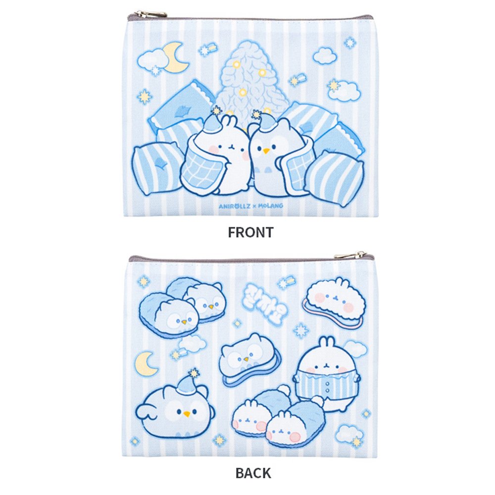 Anirollz x Molang Reversible Pouch