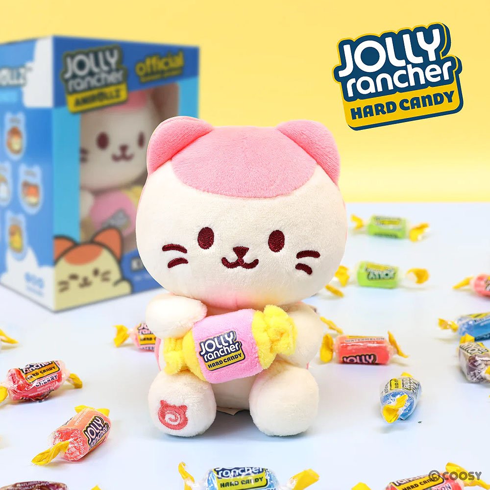 Anirollz x Jolly Rancher | Kittiroll 6" Small Sitting Plush