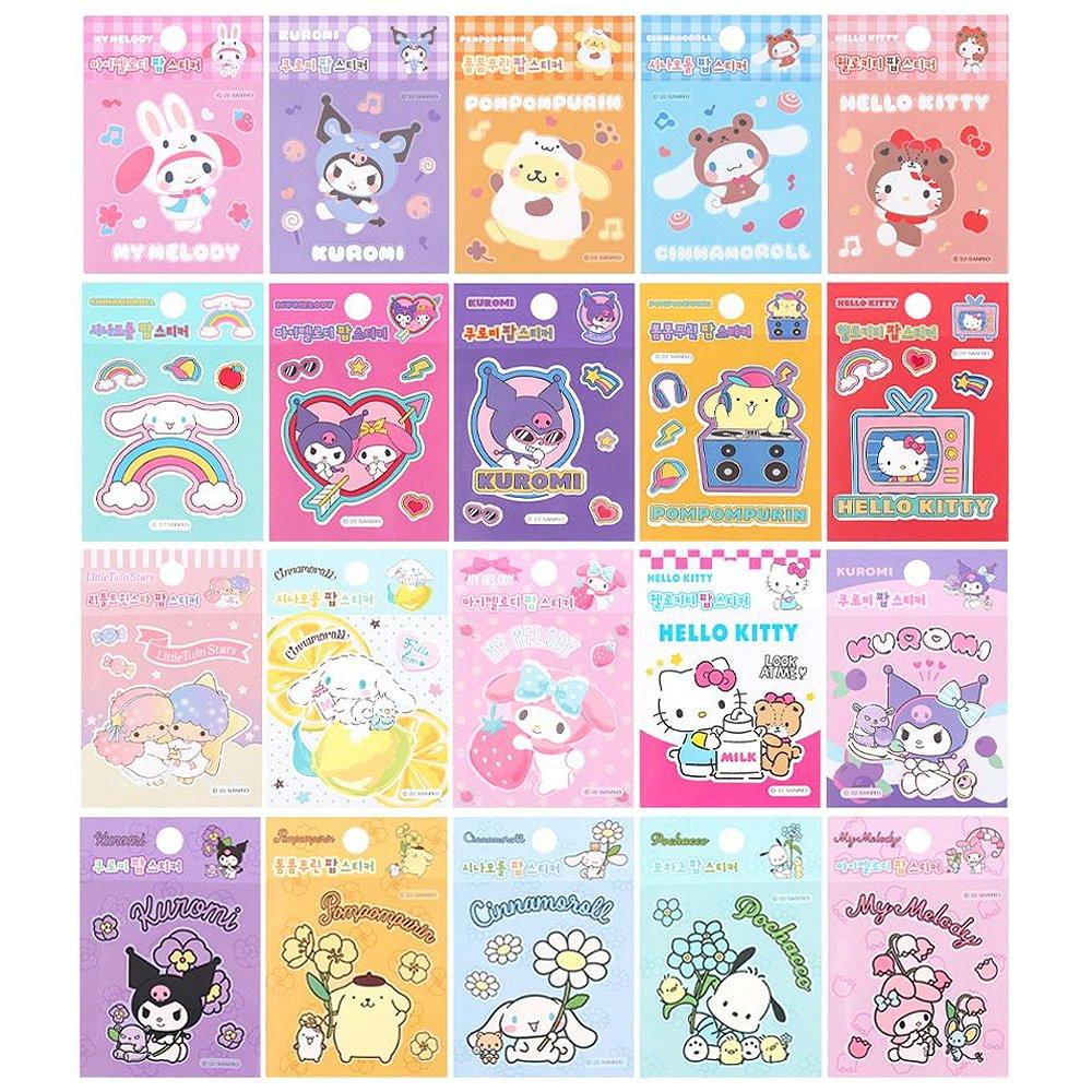 Sanrio Characters Pop Sticker Set
