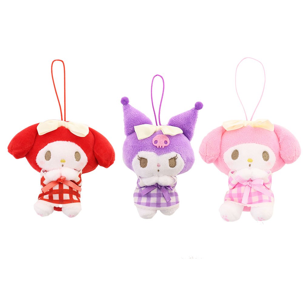 My Melody & Kuromi Keychain Plush