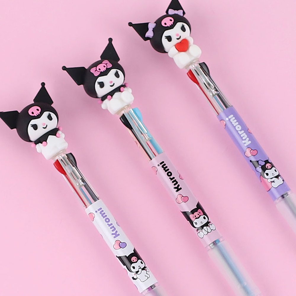 Sanrio Kuromi Figure 3-Color Pen