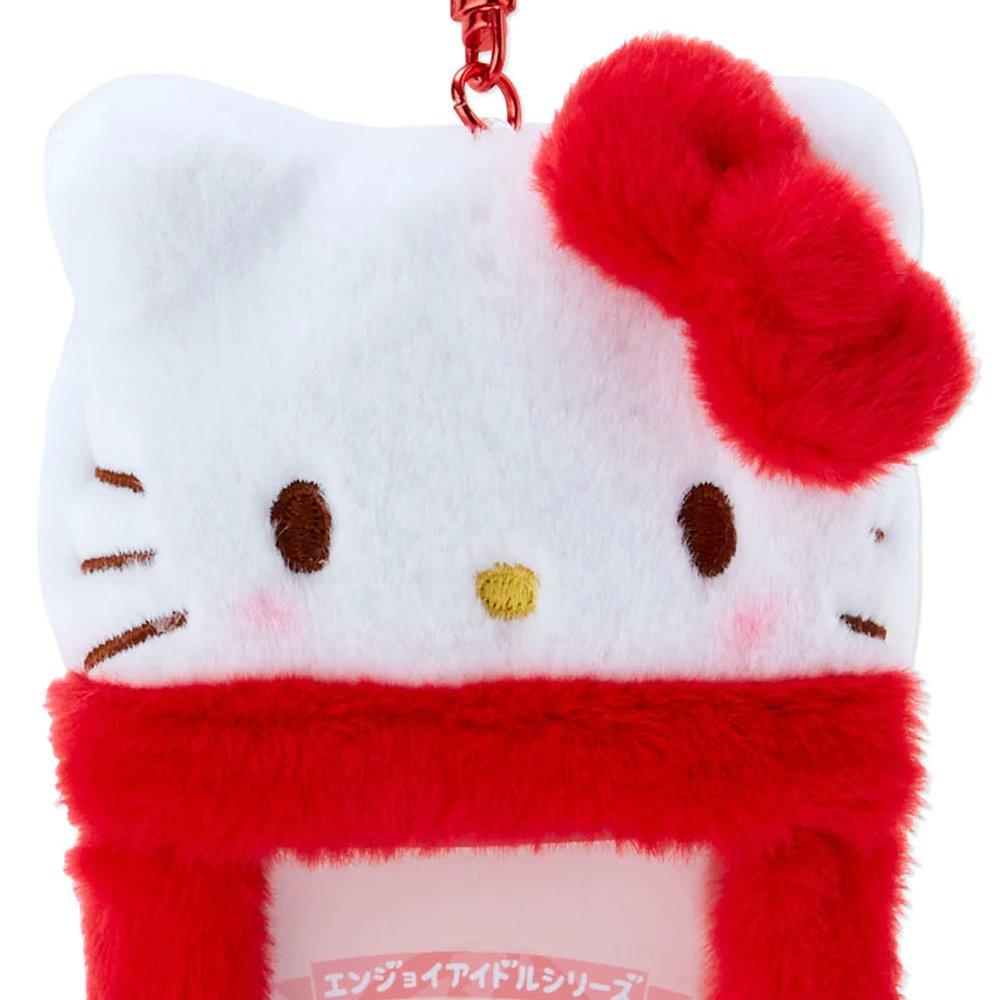 Hello Kitty Fluffy Card Case Clip-On