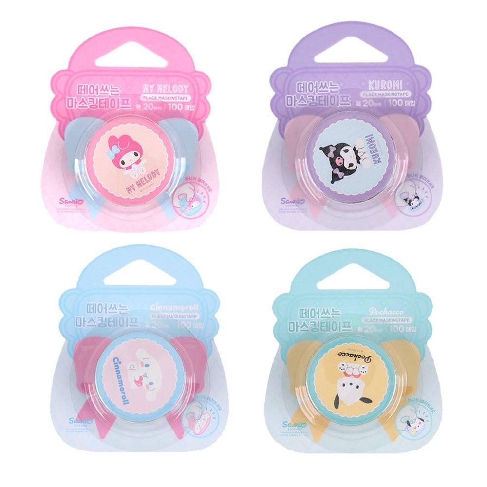 Sanrio Characters Flake Masking Tape