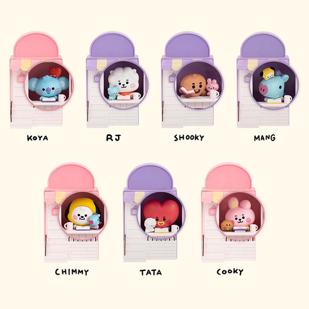 BT21 Little Buddy LED Digital Clock : Cafe