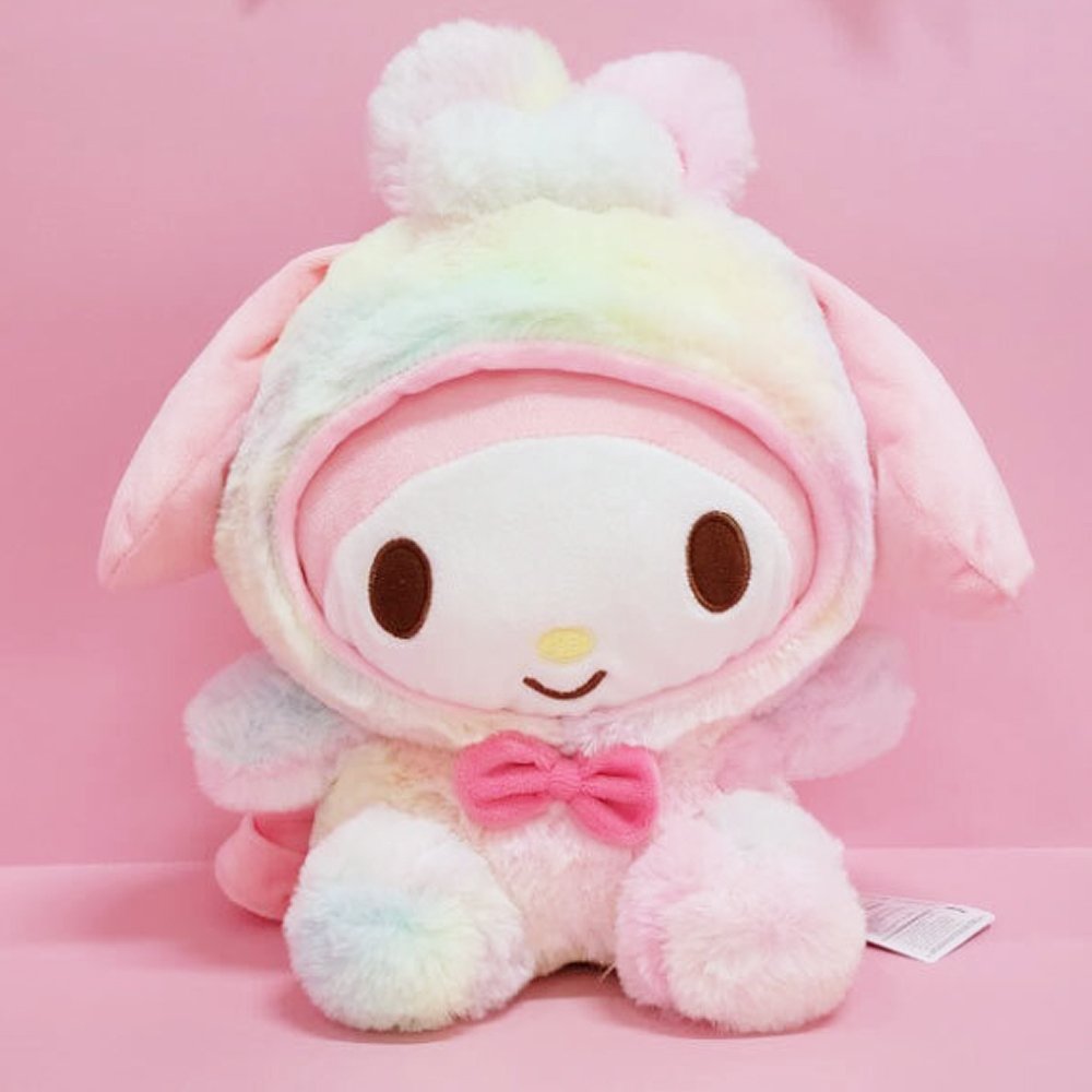 Sanrio Characters Rainbow Plush Backpack