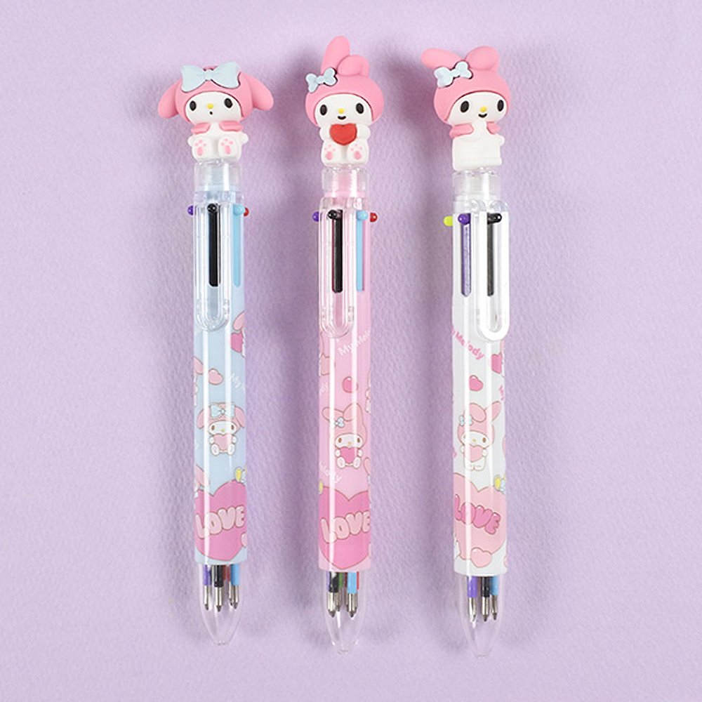 My Melody Figure 6-Color Pen
