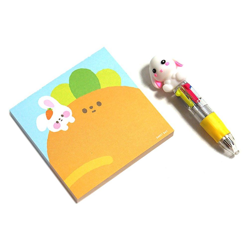 Unicorn Friends Memo Pad Mini Pen Set